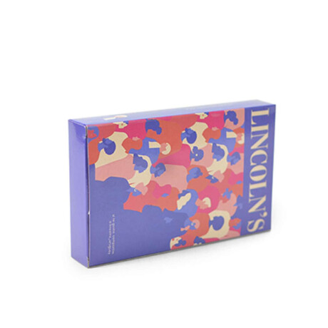 Billetera dedalera Mandarina y Fucsia