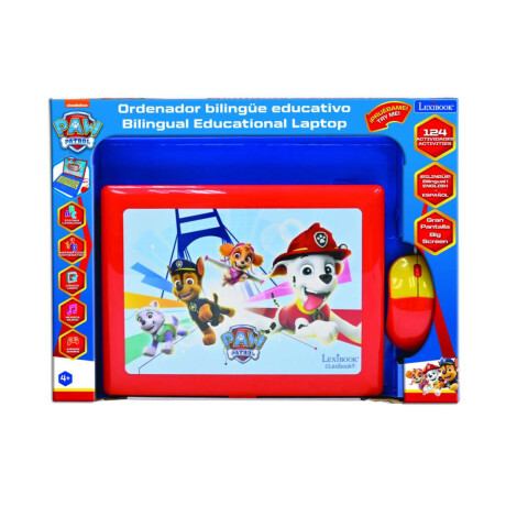 Computadora Educativa Bilingüe Digital Lexibook Paw Patrol