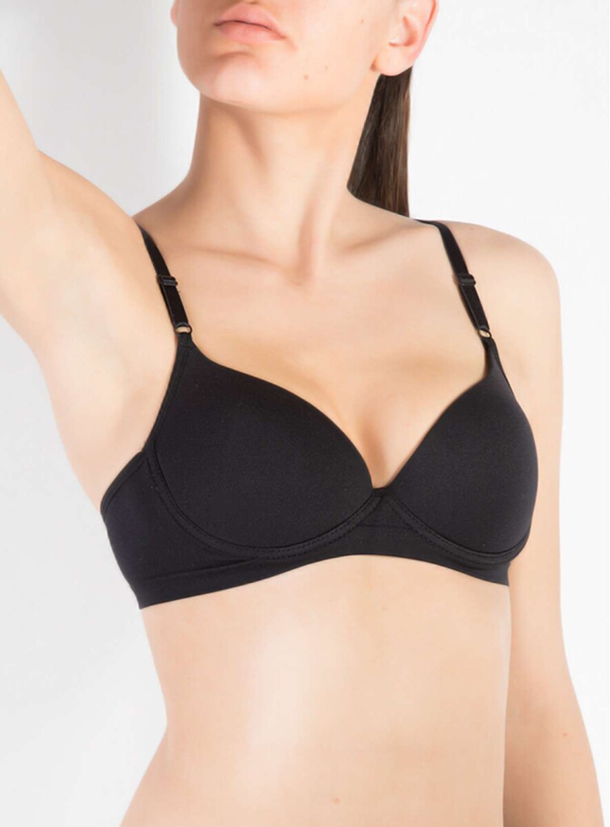Soutien push up prili - Negro 