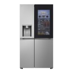 Refrigerador LG inverter InstaView 674L GS66SXSC acero inoxidable