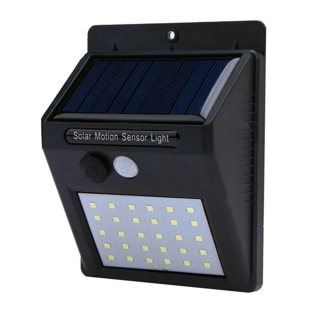 Luz Farol 30 Led Solar Con Sensor De Movimiento Hts - Negro 