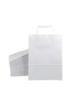 Pack x 20 - bolsa lisa 22x10x30 cm. BLANCO