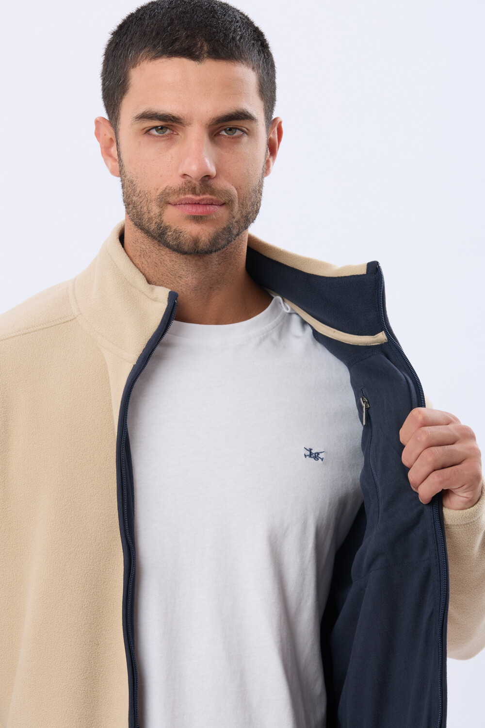 CAMPERA POLAR DE ABRIGO Beige