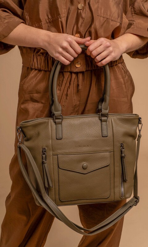 CARTERA MALVON VERDE MILITAR