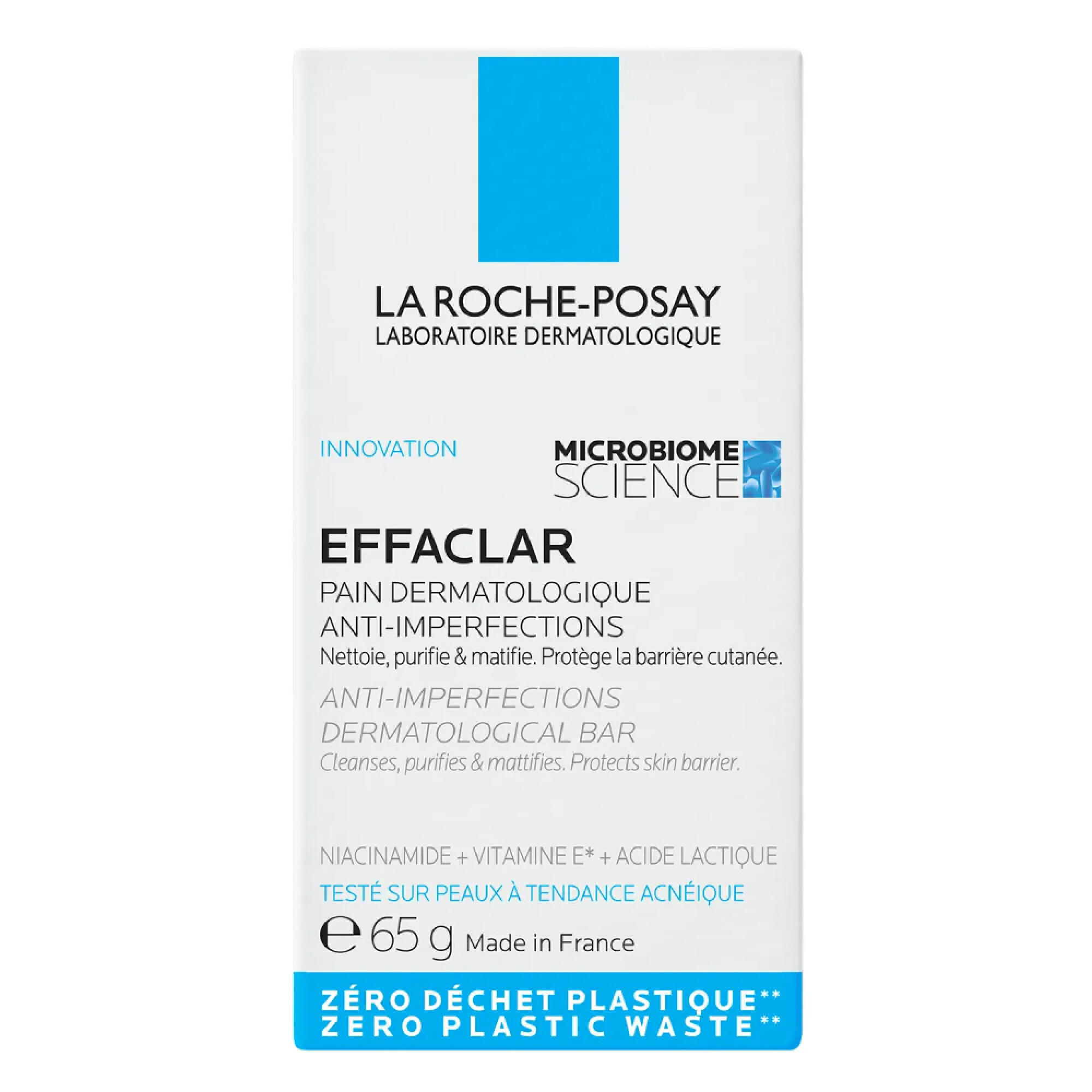 Barra Dermatológica La Roche-Posay Effaclar 65gr — San Roque