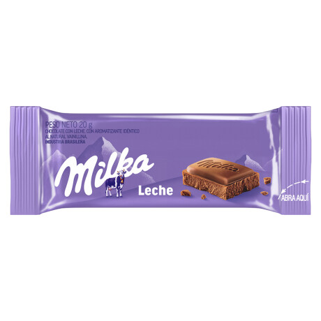 Tableta de Chocolate Milka De Leche 20G 001