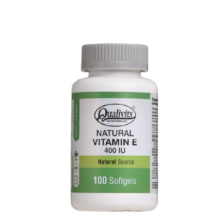 Vitamina E 400 Ui X 100caps Qualivits Vitamina E 400 Ui X 100caps Qualivits