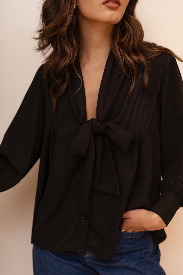 BLUSA MONINE NOIR BLUSA MONINE NOIR
