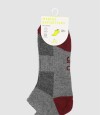 Medias cortas diseño deportivas Bordeaux