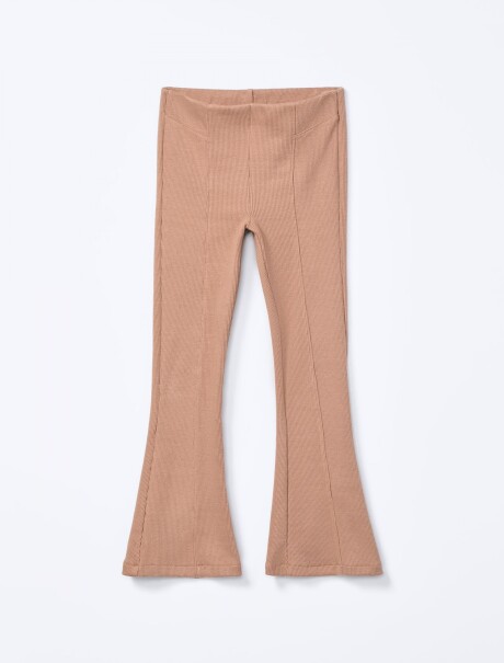 PANTALÓN INFANTIL CON ELASTANO BEIGE