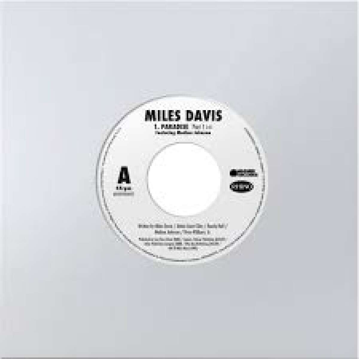 (l) Miles Davis - Paradise Single Vinilo 
