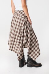 Falda Rectangular Cuadrille