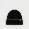 Gorro Romántico Gorro Tejido Con Tag - Negro