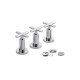 Griferia De Bidet Cromo Bimando Linea Nerea Fv