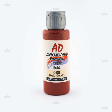 ACRILICO DECORATIVO ROJO OXIDO 60 ML N/A