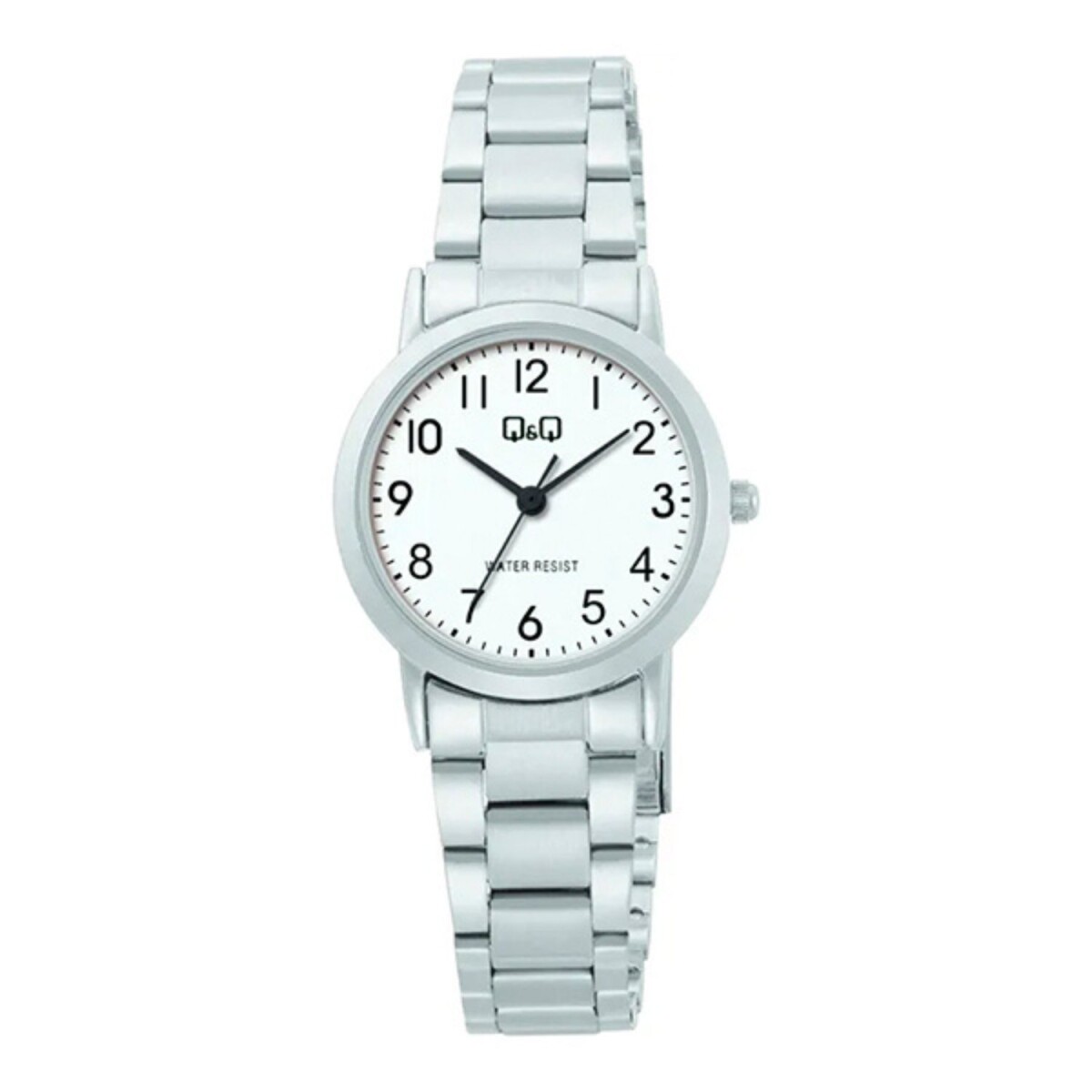Reloj Análogo Q&Q Resistente al agua Dama – Plateado 