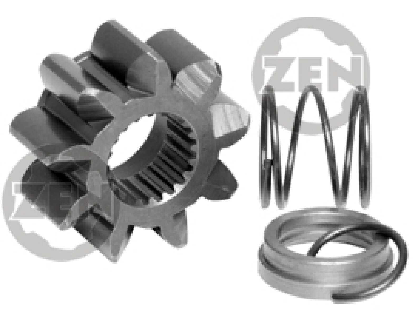 BENDIX ARRANQUE - PIÑON 9D MITSUBISHI CANTER COMPLETO ZEN 