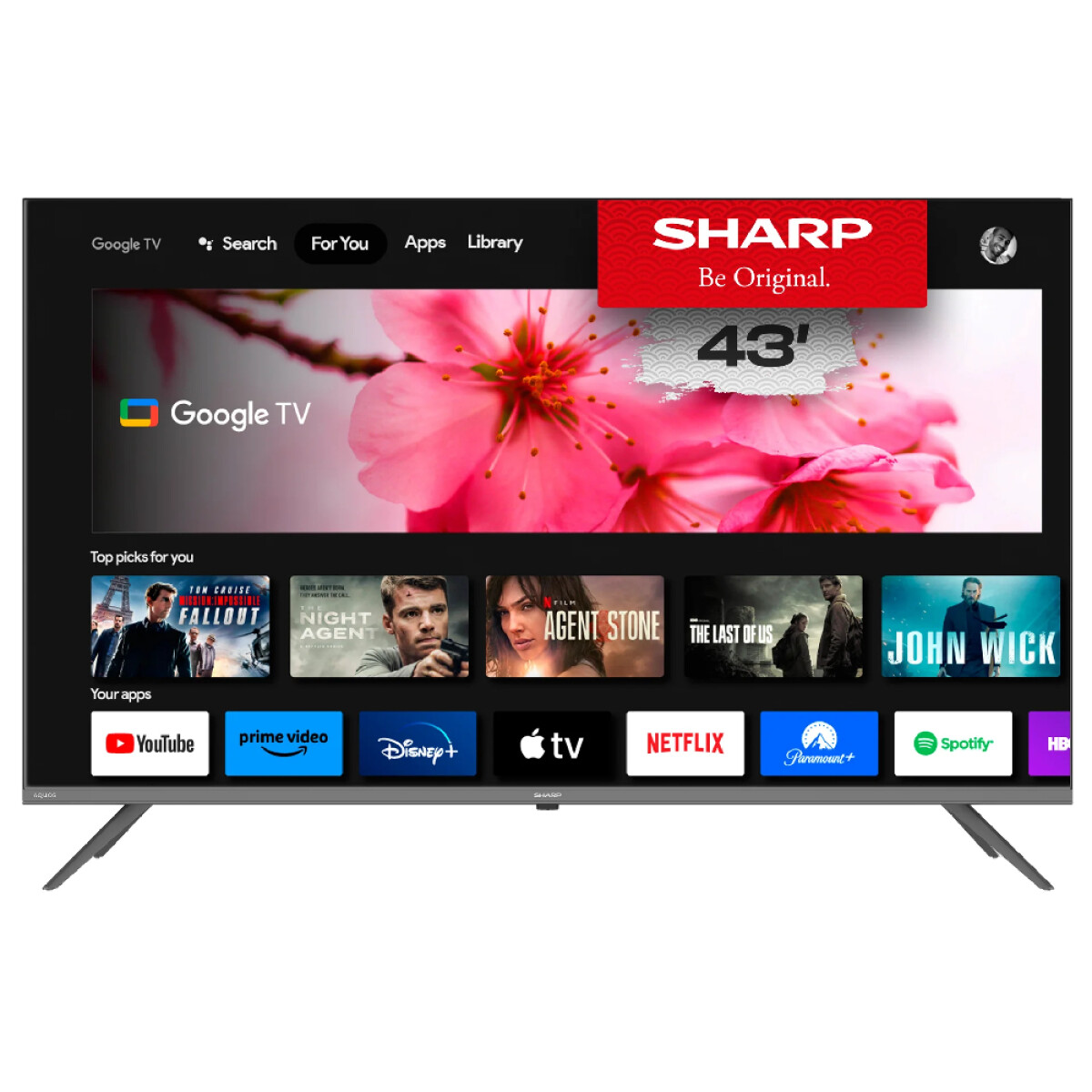 Smart TV Sharp Aquos Full HD 43” 