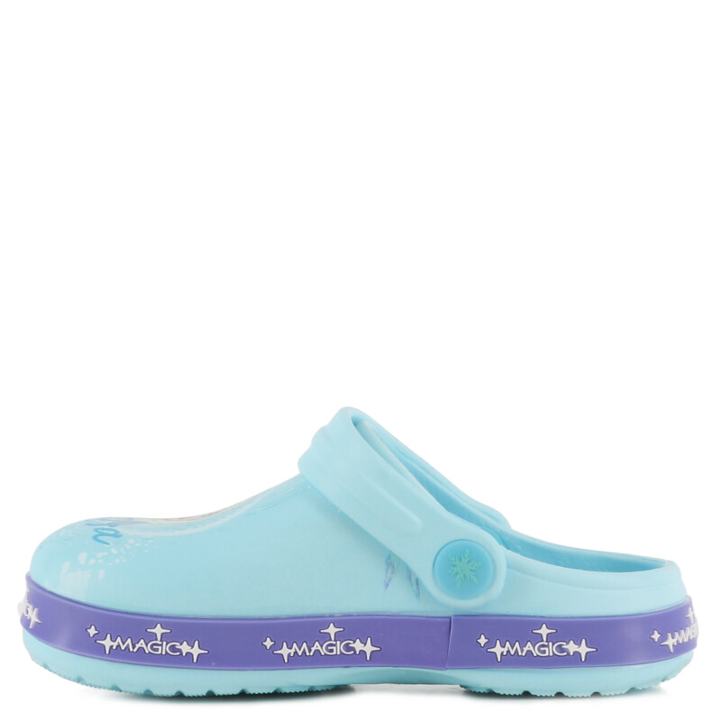 Zuecos Infantiles Disney Frozen Celeste