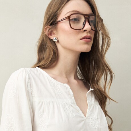 VESTIDO BULGARO Blanco