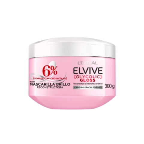 Mascara Capilar 300ml Glycolic Gloss Elvive Mascara Capilar 300ml Glycolic Gloss Elvive