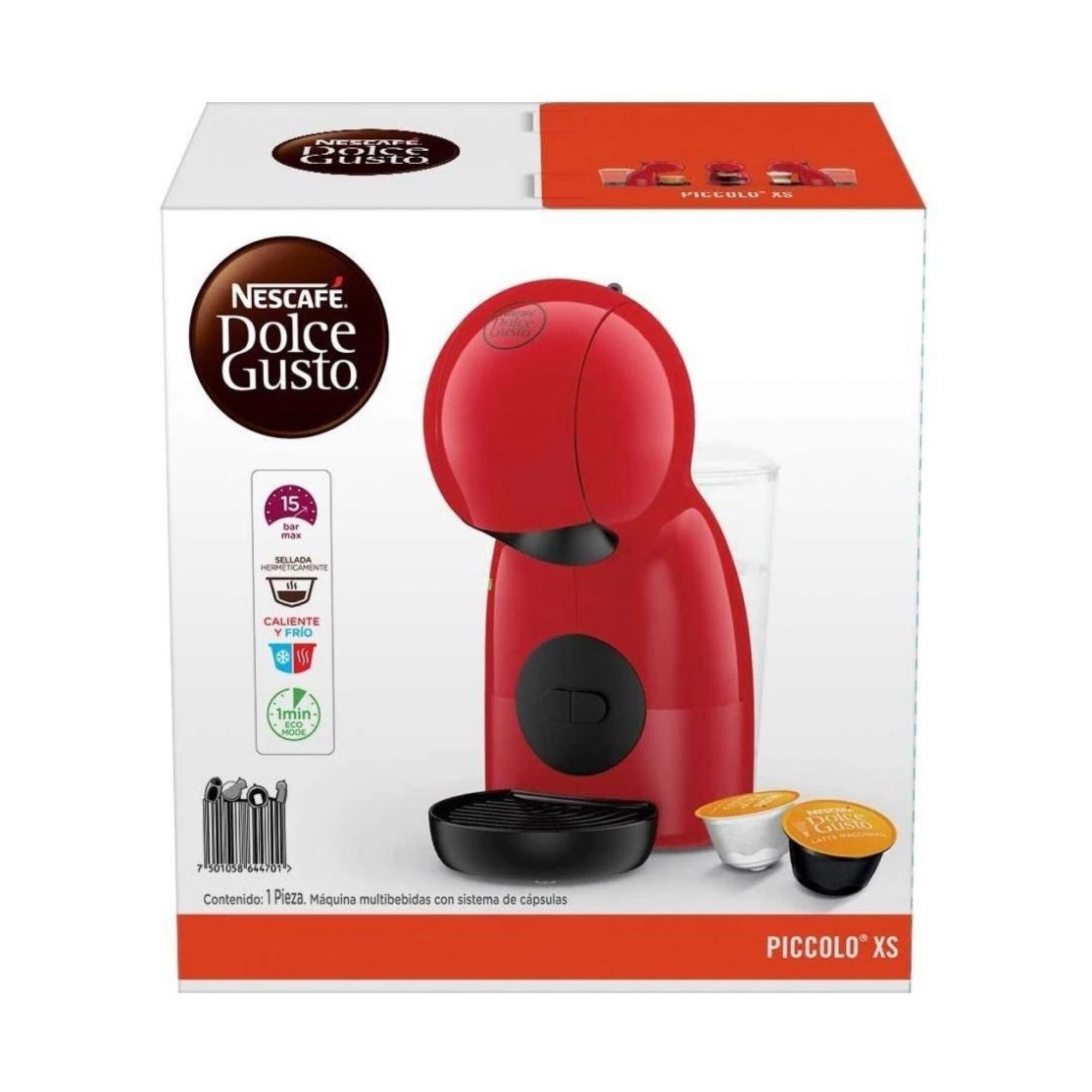 Cafetera Nescafe Dolce Gusto Piccolo Xs + 48 Capsulas + Descalcificador -  001 — Universo Binario