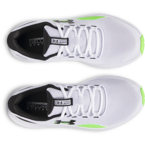 UA Charged Surge 4-BLU GRN-301