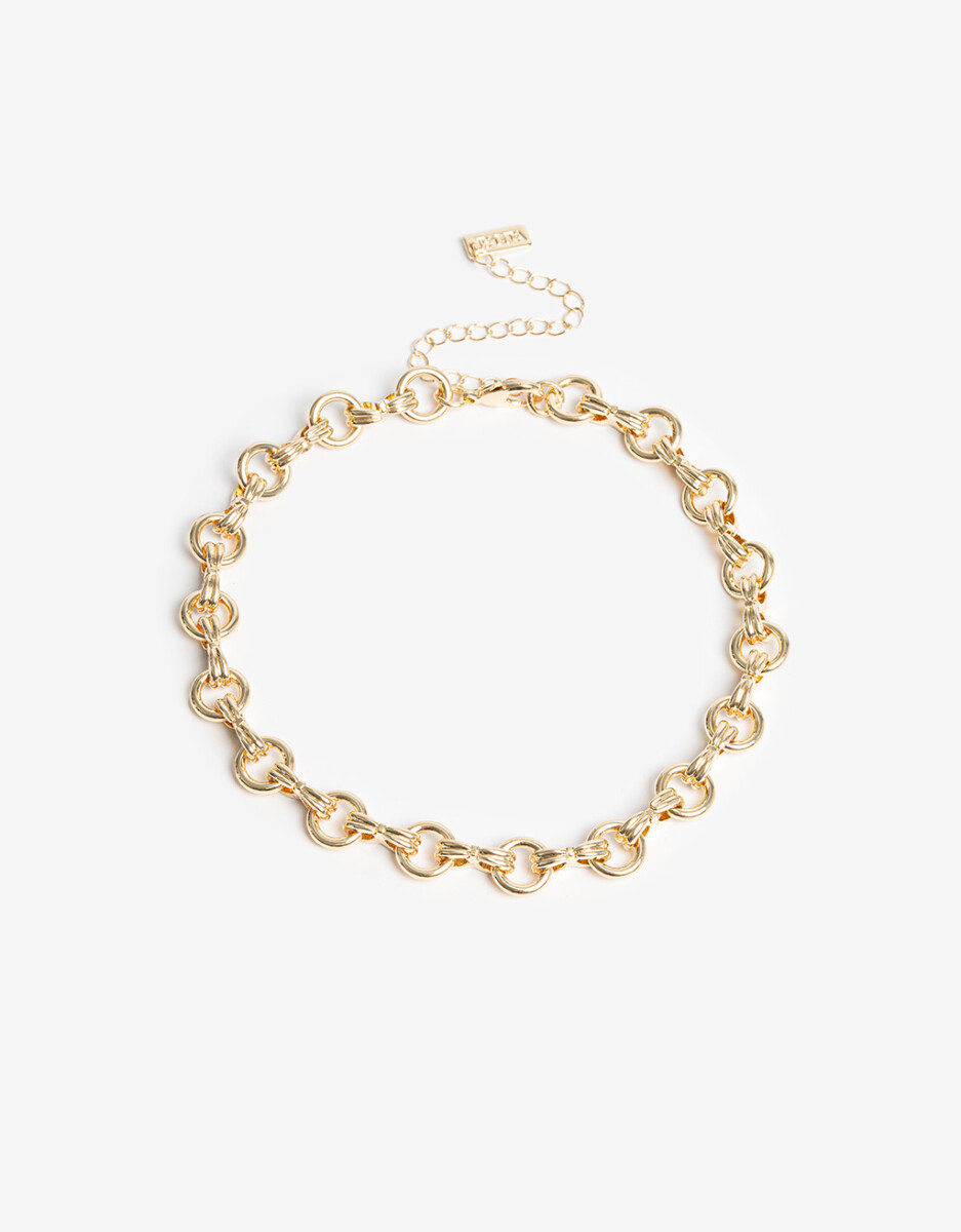 Collares Cortos Cadena De Metal 