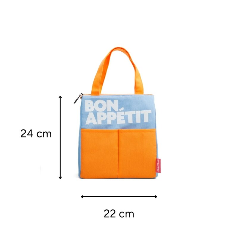 LT-BA-HF Lanchera Térmica Bon Appetit Helio Ferreti - Naranja