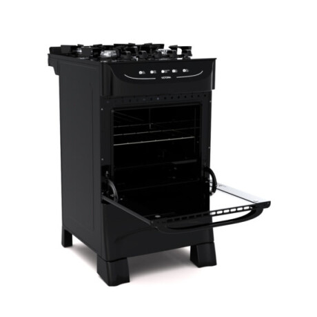 Cocina Tem Victoria 4H B Z2738 NEGRO