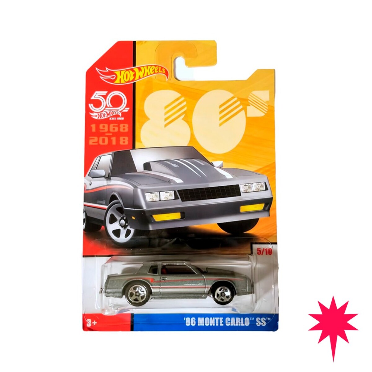 HOT WHEELS! CHALLENGING THE LIMITS SINCE 1968- '86 MONTE CARLO SS 