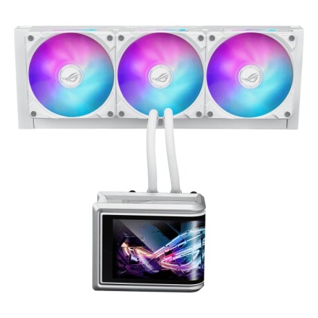Cooler Liquido Asus Rog Ryuo Iv Slc 360 Argb Blanco 001