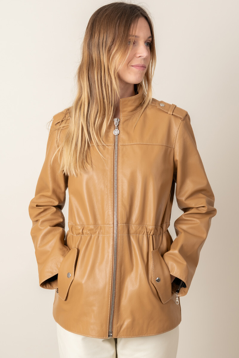Cazadora antonia Beige