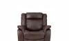 Sofá recliner Royal - 1 cuerpo Marron