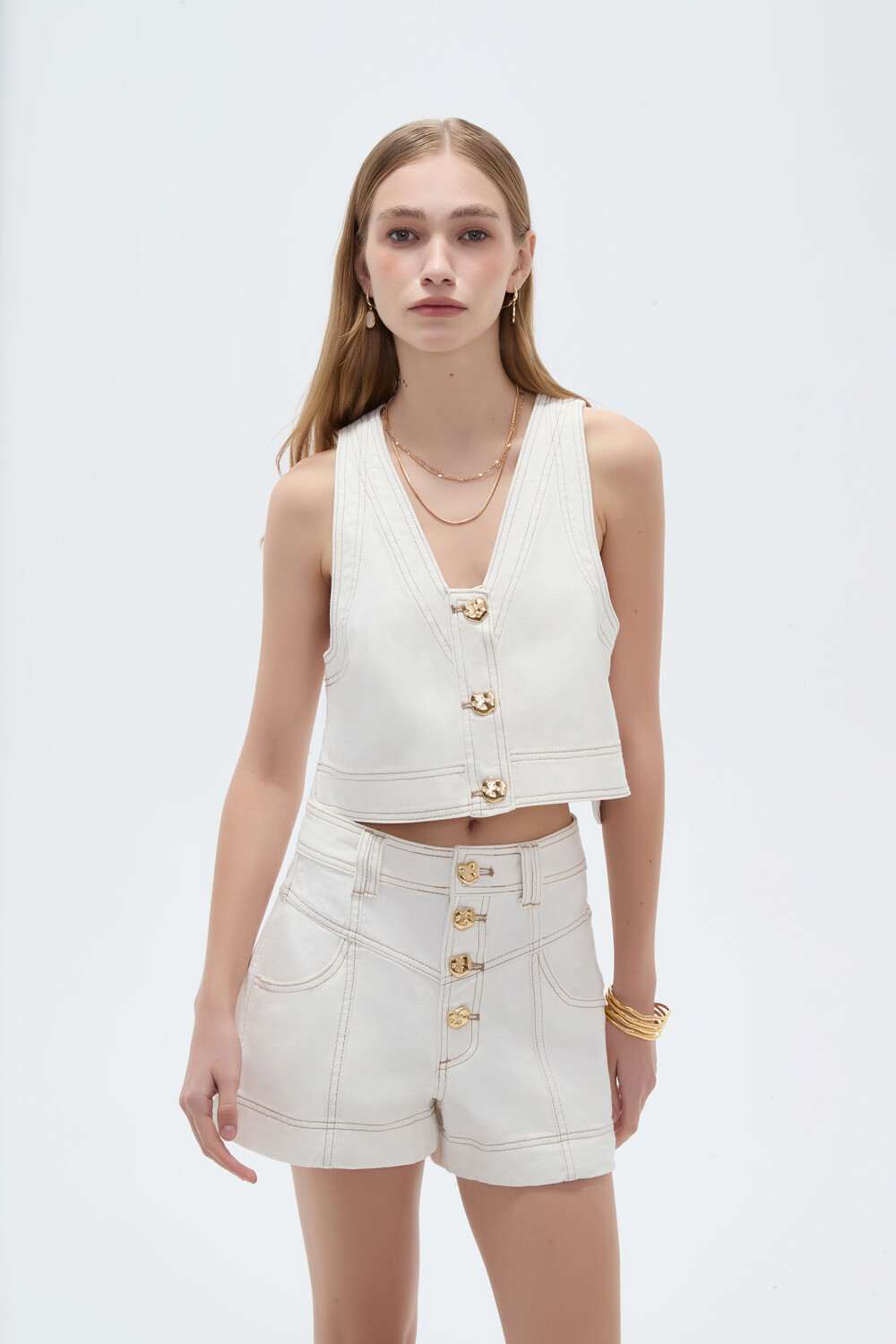 Chaleco Tilae Blanco