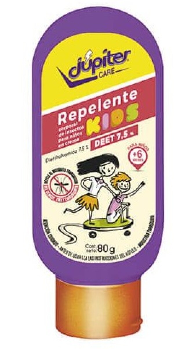 REPELENTE JUPITER KIDS CREMA 80 GR 