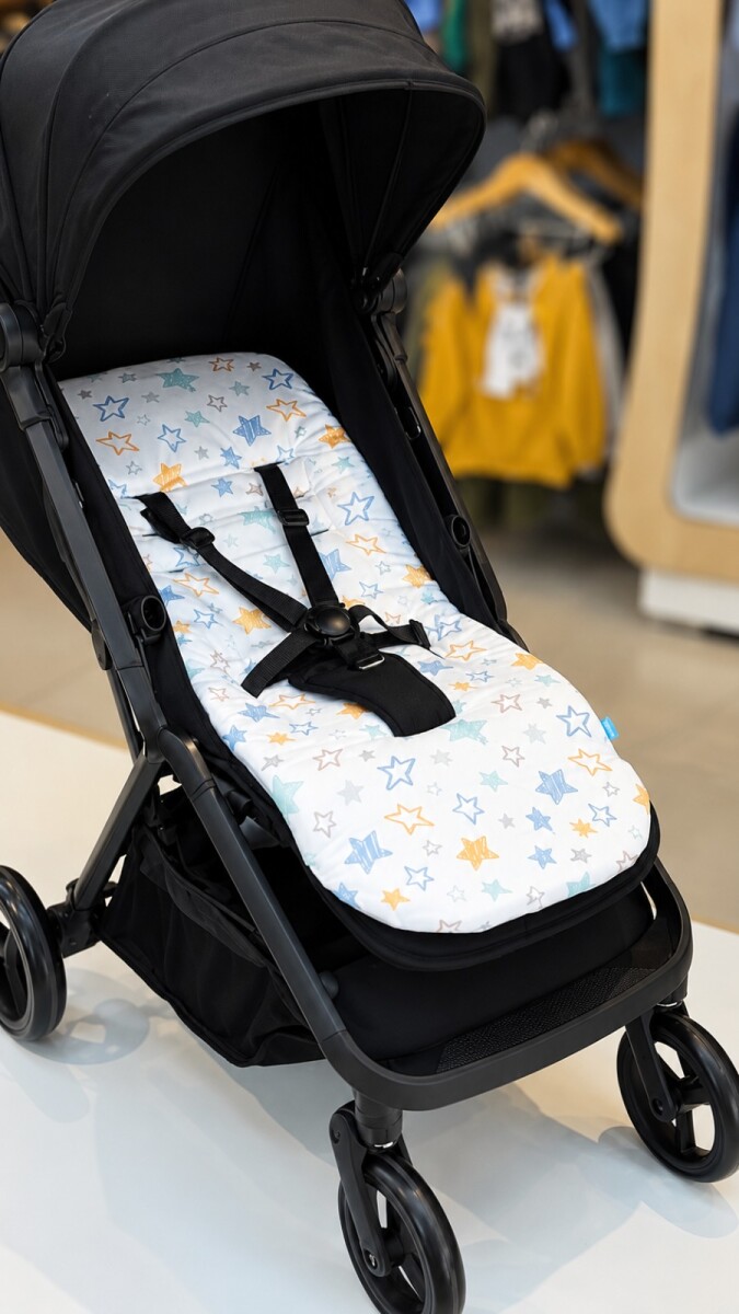 Colchon para coche universal BUBA - estrellas celeste 