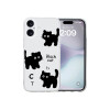 Protector para iPhone 17 transparente diseño gatos Protector Para Iphone 17 Transparente Diseño Gatos
