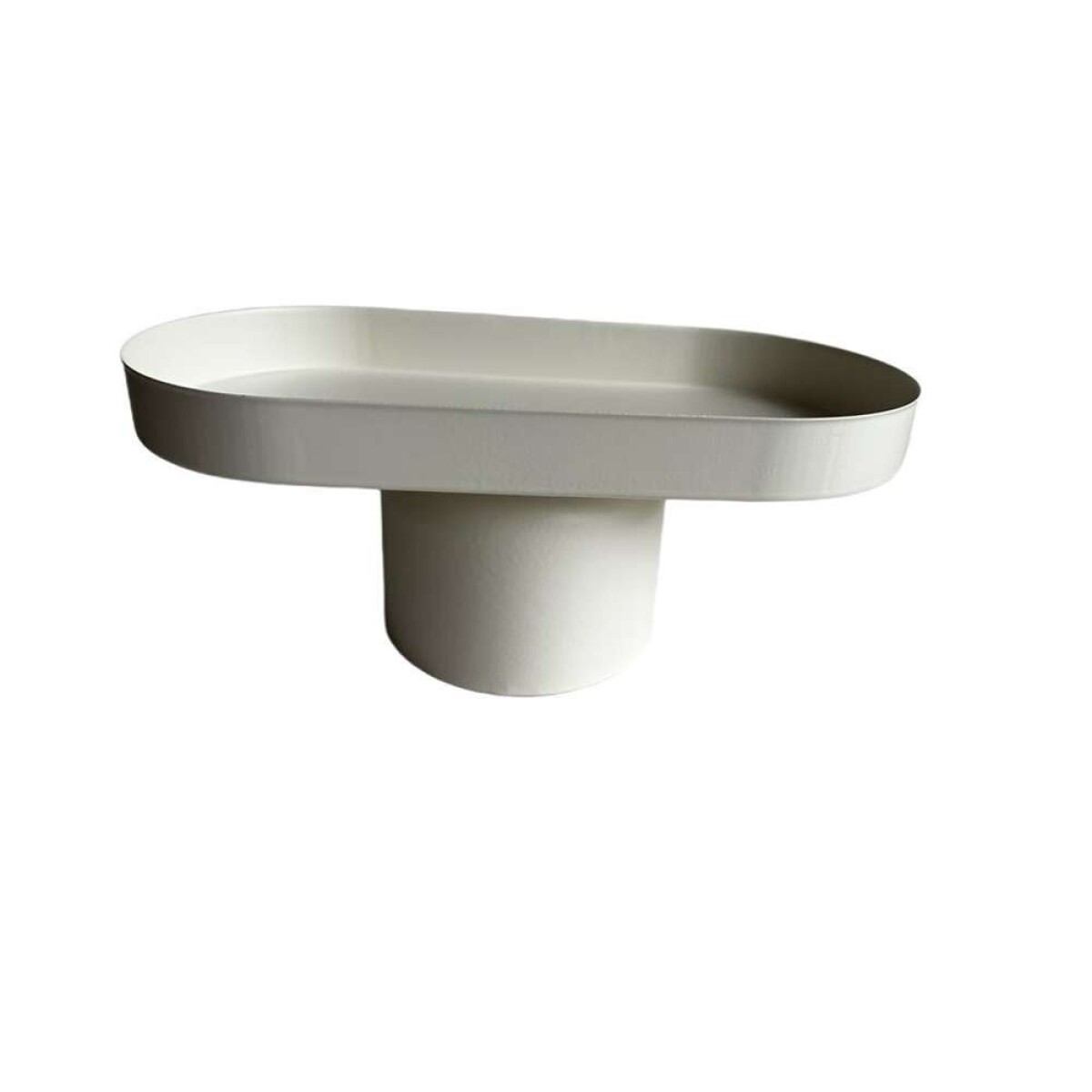 Bandeja C/Soporte Alto 30X15X13Cm - Blanco 