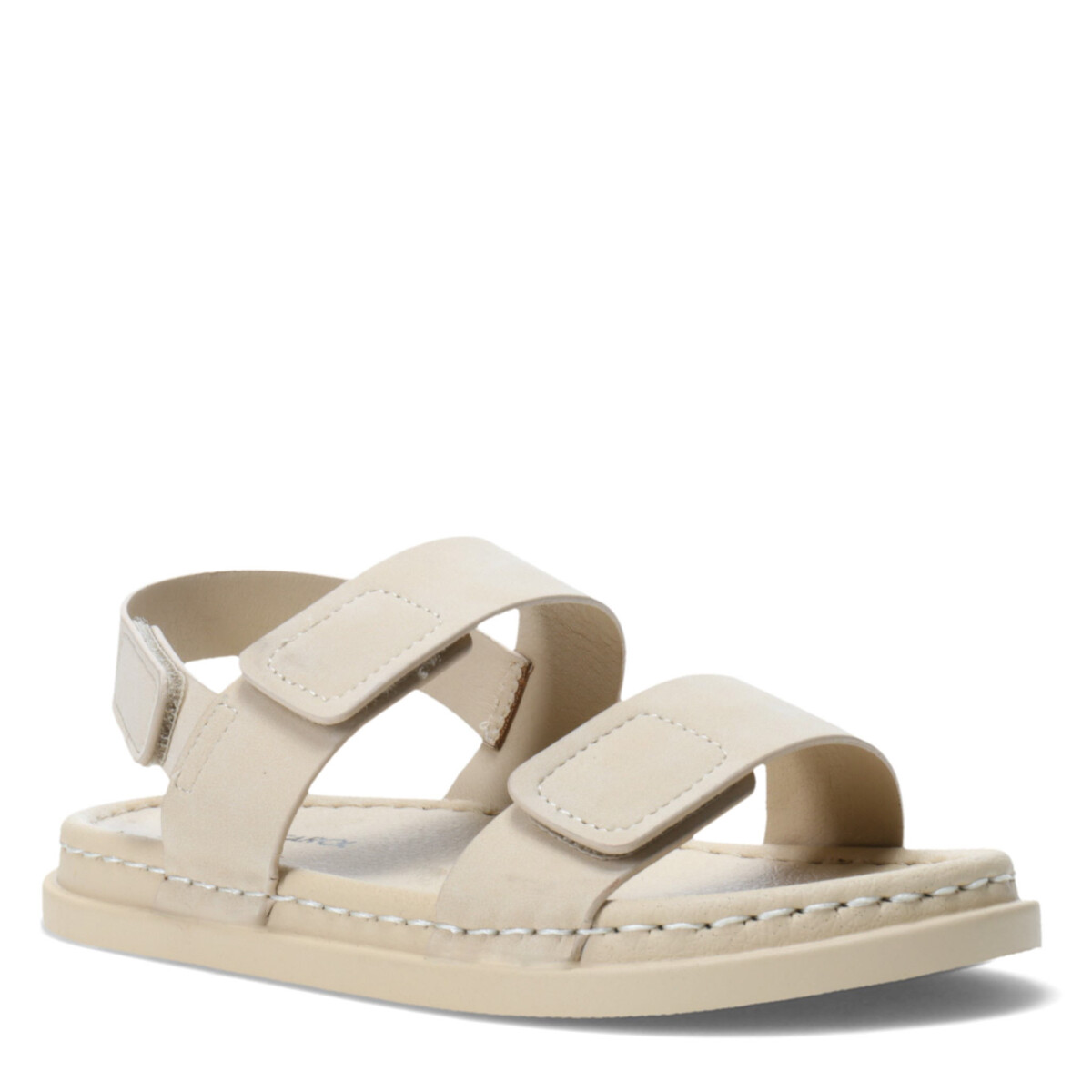 Sandalia de Niña Mini Miss Carol HOLBORN con velcro - Beige 