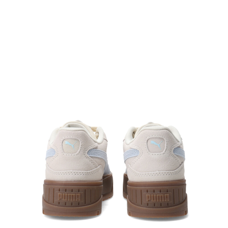 Championes de Mujer Puma Karmen II Idol SD Beige Arena - Celeste