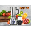 Licuadora Inox 1.2 Lts. 600 W Pica Hielo Hausberg HB-7763 Licuadora Inox 1.2 Lts. 600 W Pica Hielo Hausberg HB-7763