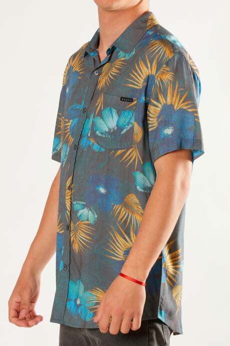 CAMISA RAUW TEEN RUSTY Gris Oscuro