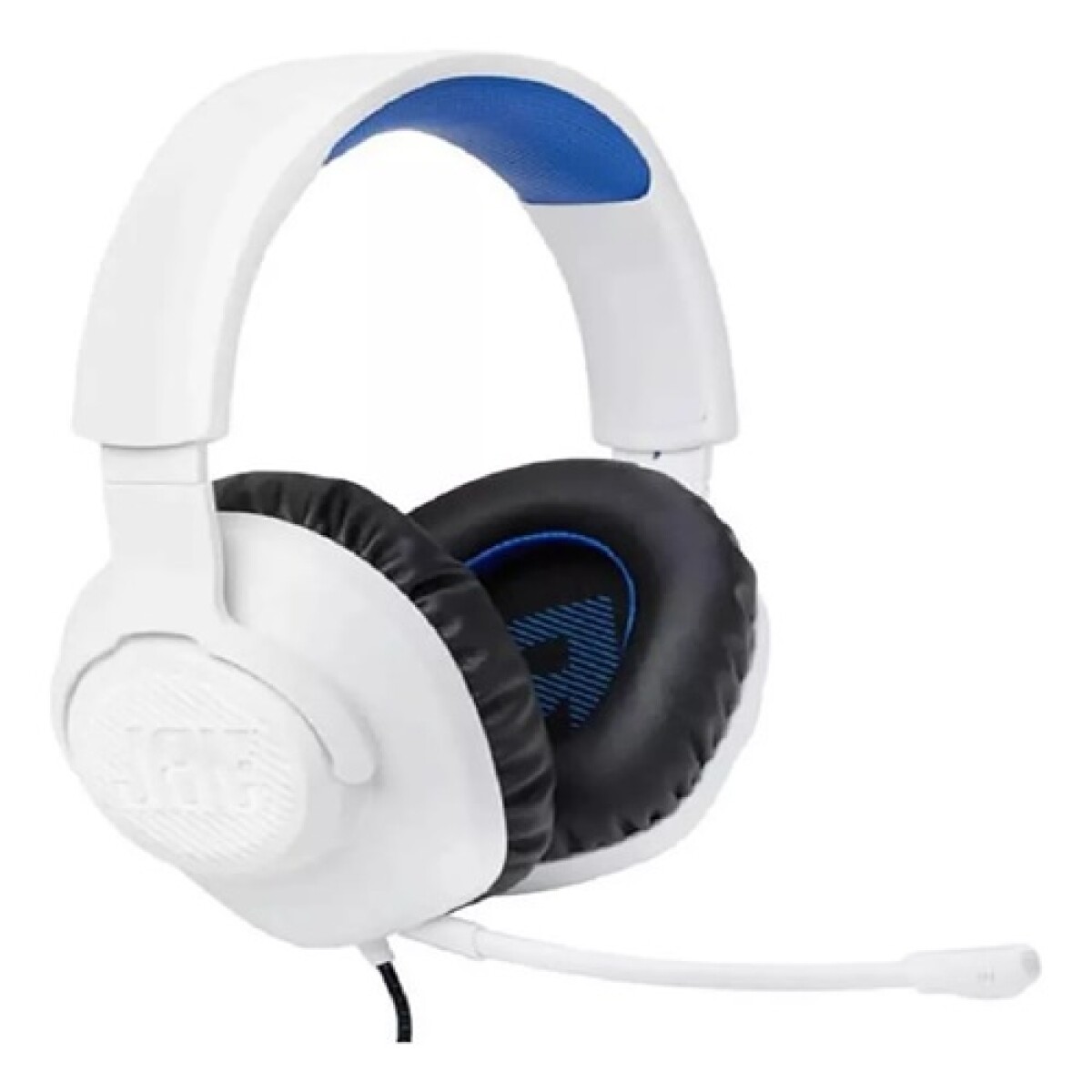Vincha Gamer JBL Q100P Over Ear White/Blue 