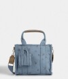 Cartera City Canvas Azul Gastado