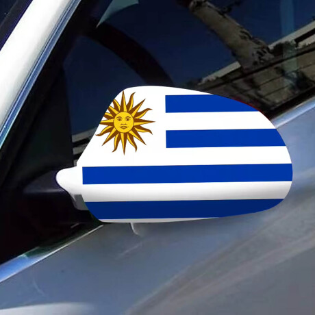 Set X5 Banderas Uruguay Para Auto Capó Cubre Espejos Set X5 Banderas Uruguay Para Auto Capó Cubre Espejos
