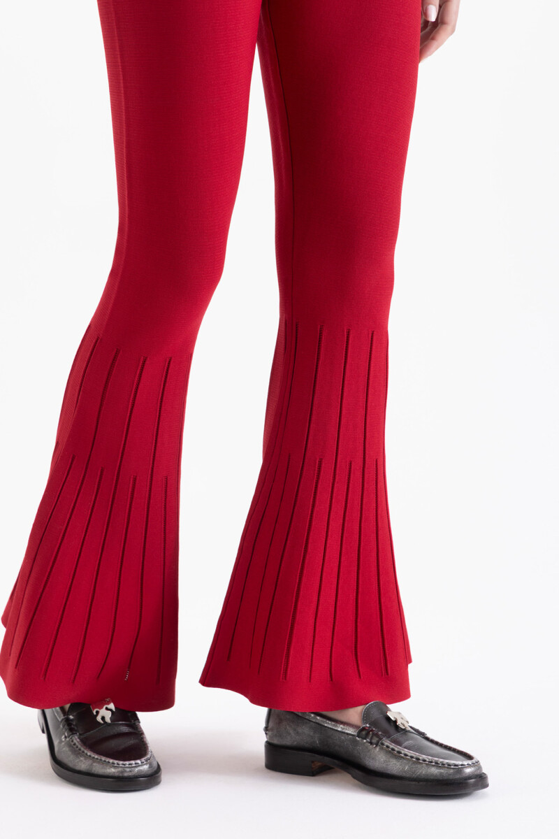 PANTALON LINES Bordo