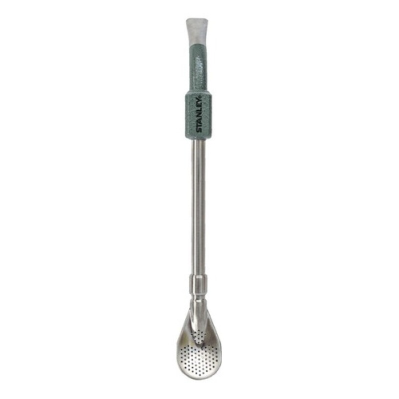 Bombilla en Acero Inoxidable Stanley Spoon Diseño de Flujo Constante Verde