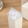 Botella acrílica estilo caja de leche mediana 500ml Botella acrílica estilo caja de leche mediana 500ml