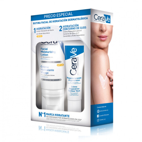 CeraVe Pack Hidratante Día + Ojos – Cuidado Facial Completo CeraVe Pack Hidratante Día + Ojos – Cuidado Facial Completo